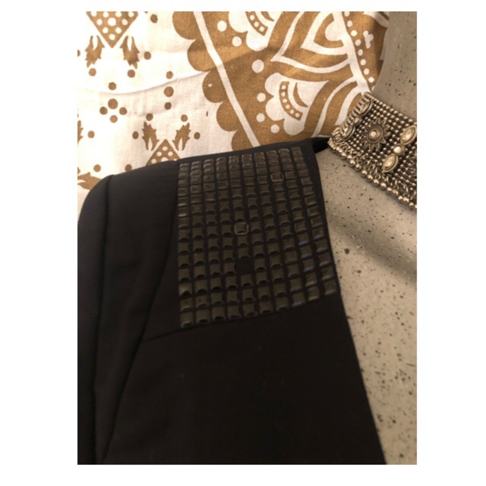 Blue Studded Blazer - Picture 2 of 3